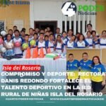 Rectora Danis Redondo Impulsa el Deporte en la IED Rural de Niñas Isla Del Rosario